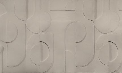Fototapet WallArt geometric relief - Bene Beige