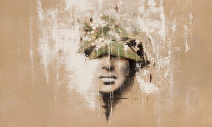 Fototapet WallArt portret - Castagna