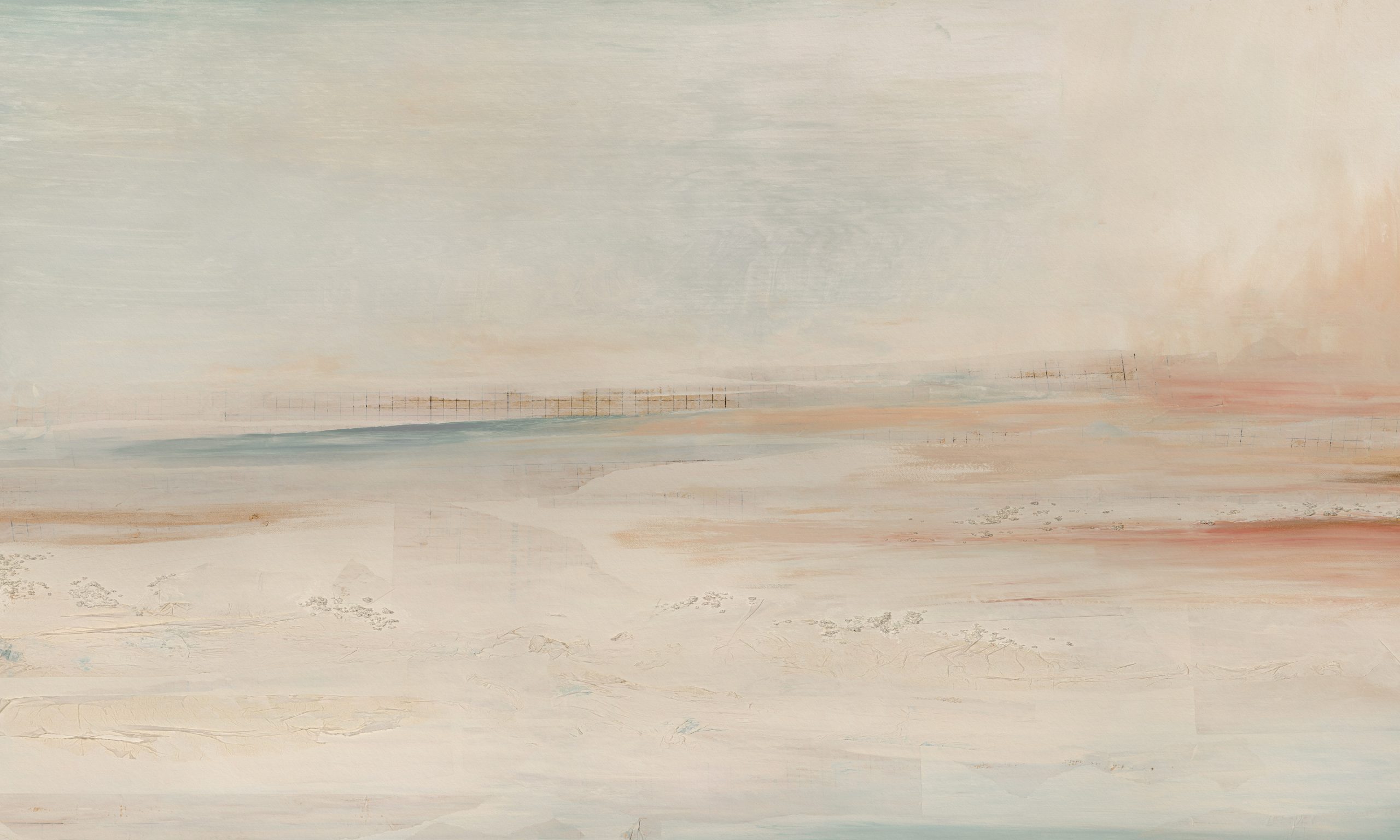 Daybreak 500x300cm Fototapet WallArt abstract - Daybreak - imagine 1