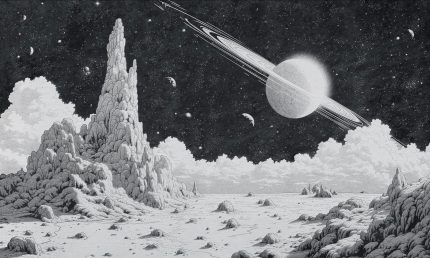 Fototapet WallArt spatiu cosmic - Eirian