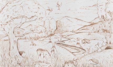 Fototapet WallArt natura copii - Elliot