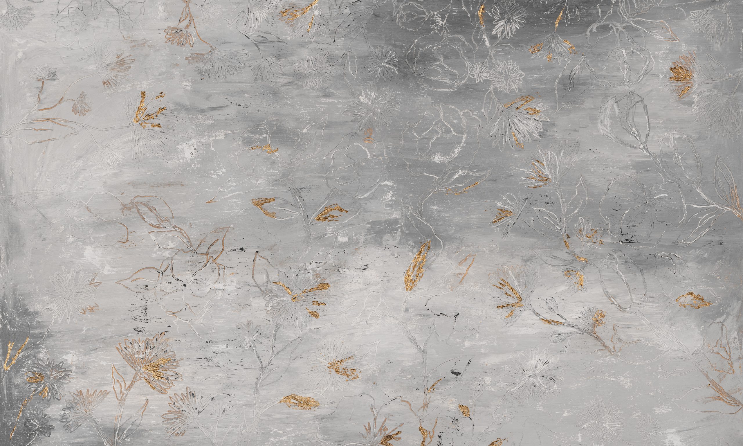 Grati 500x300cm Fototapet WallArt abstract - Grati - imagine 1