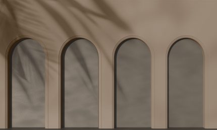 Fototapet WallArt arcade abstract - Libra Coffee