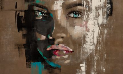 Fototapet WallArt portret - Loca