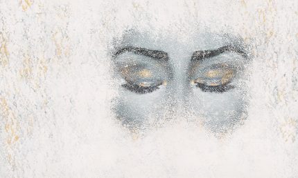 Fototapet WallArt portret - Meditation