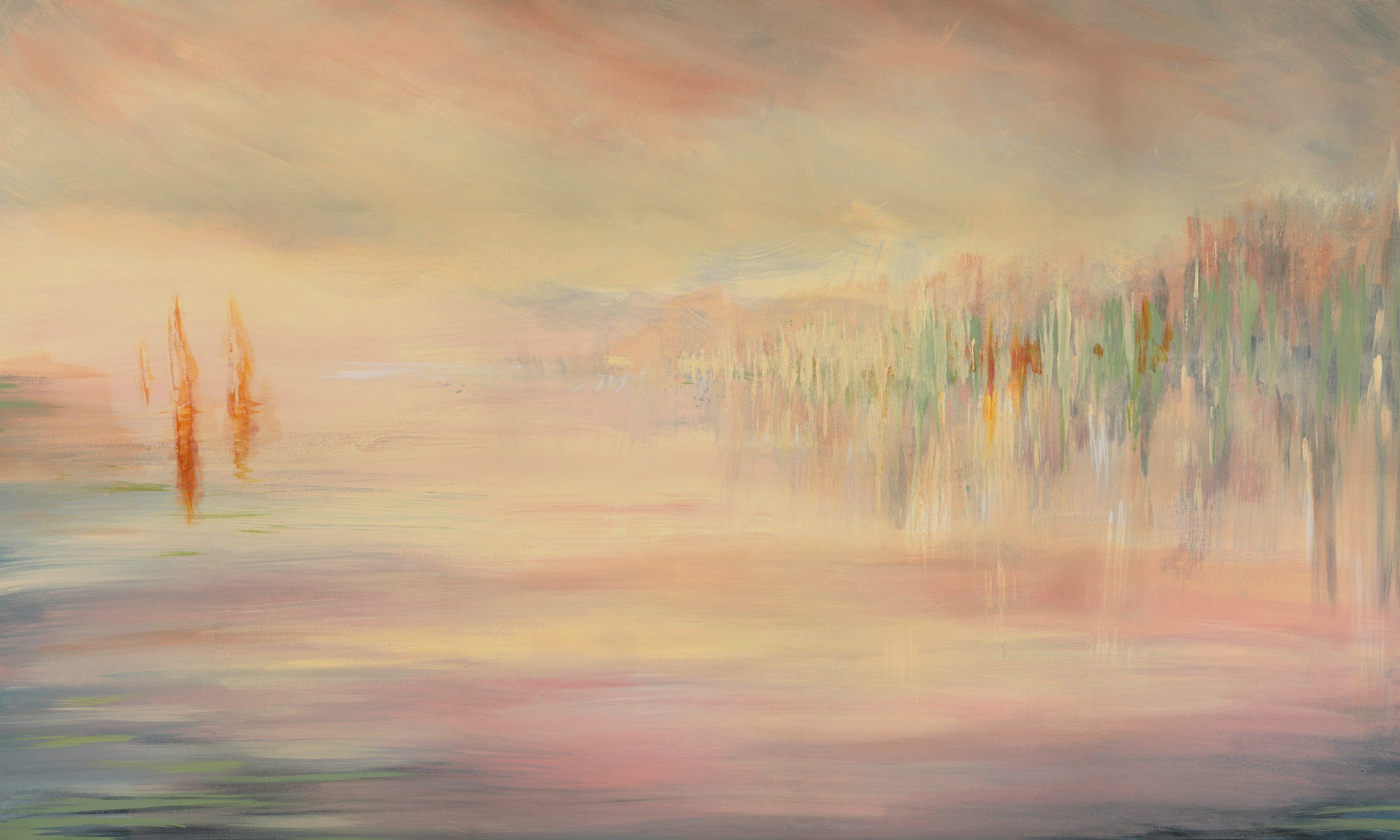 Mirror 500x300cm Fototapet WallArt abstract - Mirror - imagine 1