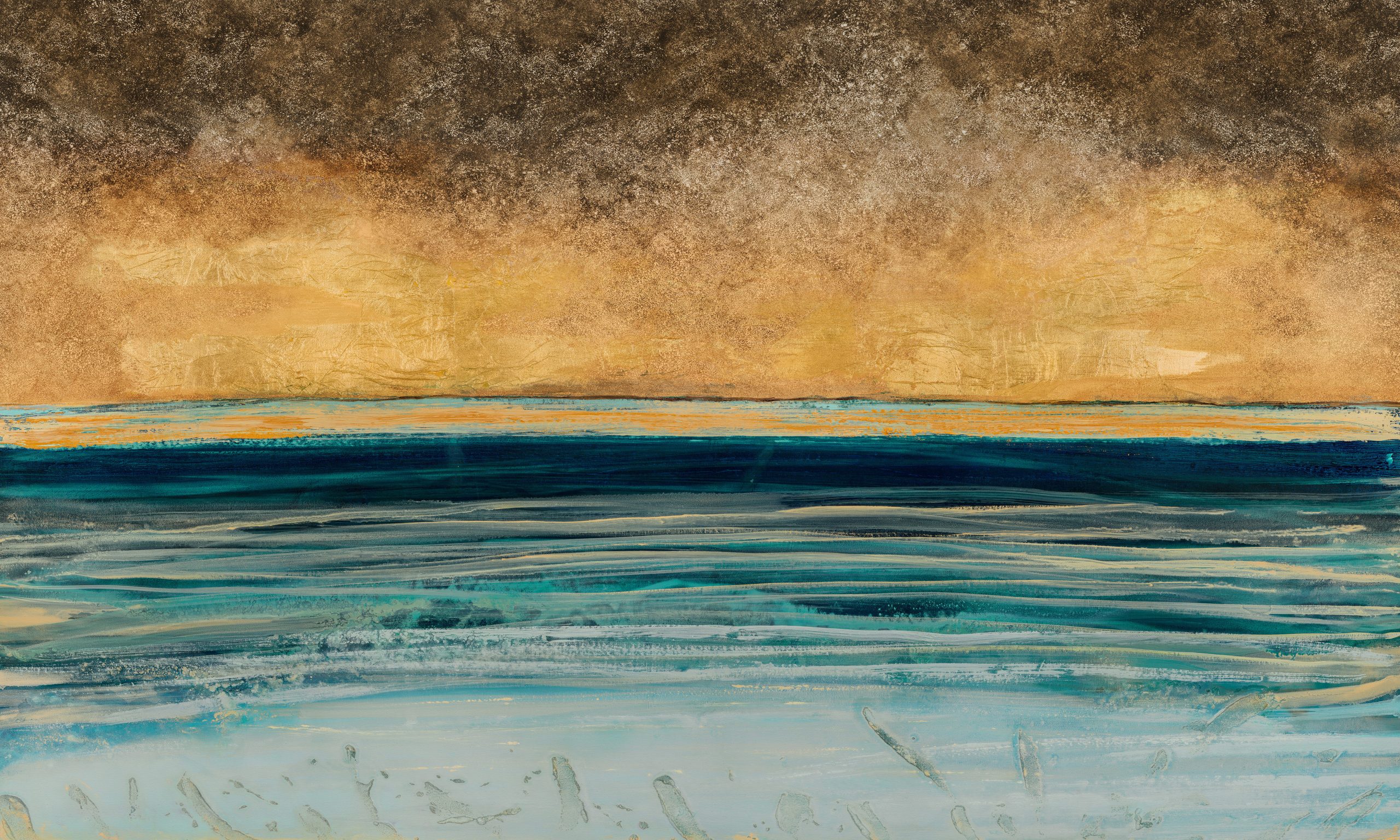 Pecan 500x300cm Fototapet WallArt pictura abstracta - Pecan - imagine 1
