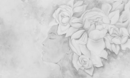 Fototapet WallArt portret - Persephone Light