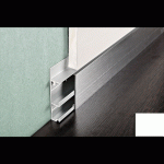 Profil plinta aluminiu PKCHBS 55 pentru gips carton