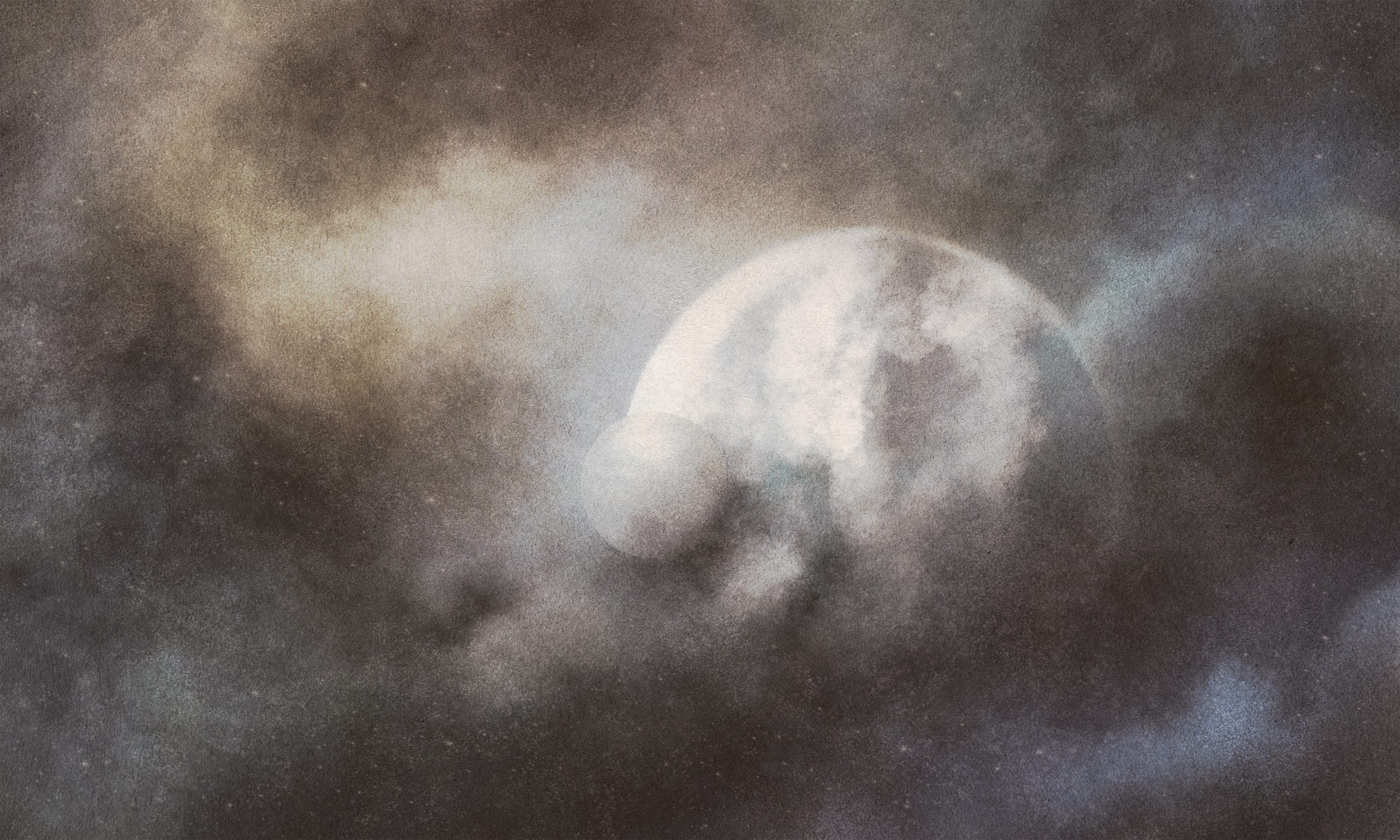 Seiun 5000x3000 TEKSTURA Fototapet WallArt luna - Seiun - imagine 1
