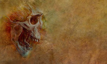 Fototapet WallArt craniu - Stranger