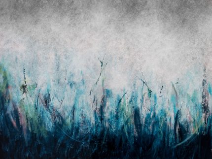 Fototapet WallArt abstract - Tosca Blue
