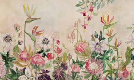 Fototapet WallArt flori - Tutti Frutti