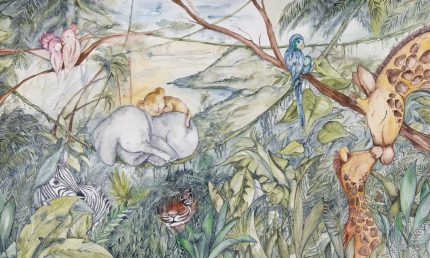 Fototapet WallArt copii toddler - Wild Life