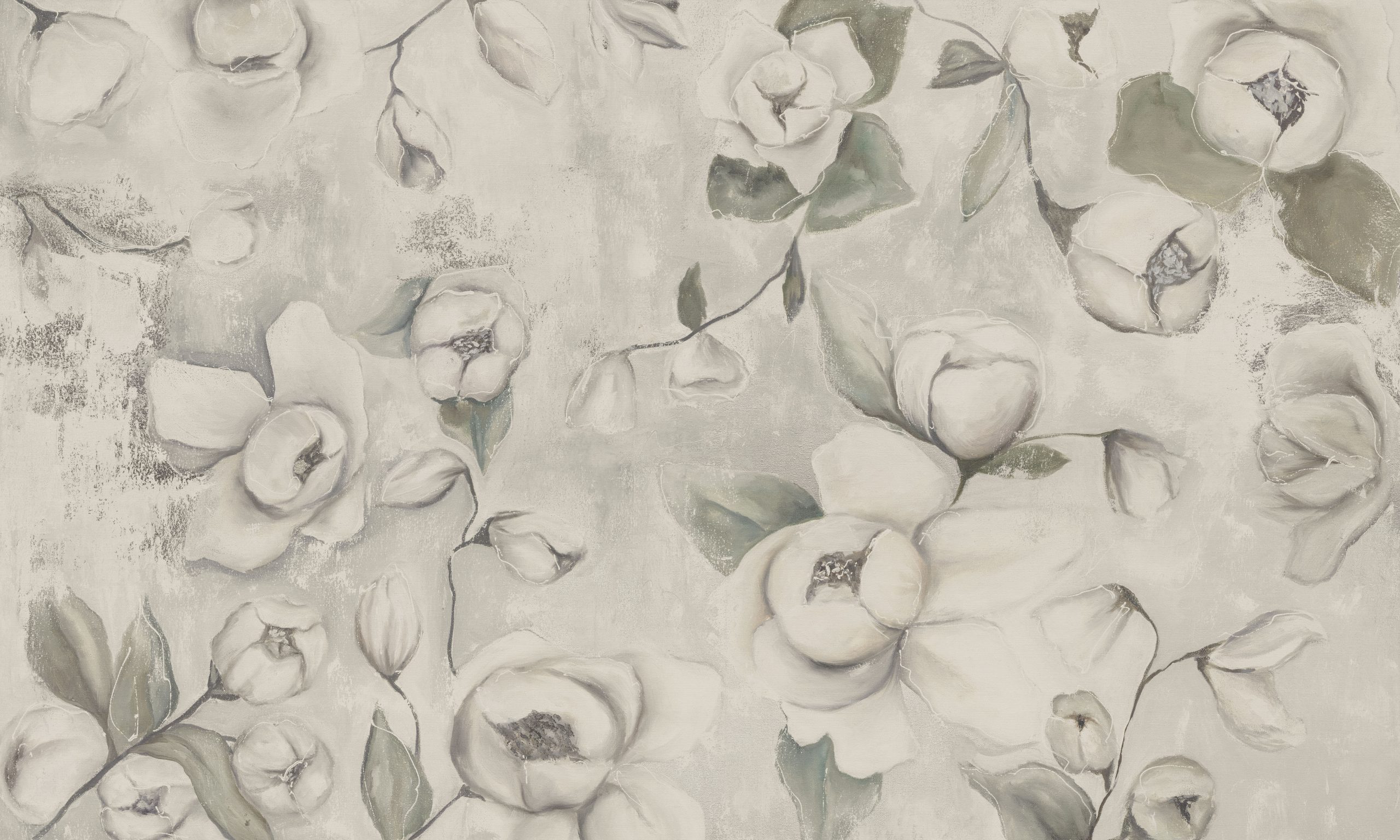 kotone olive 500x300cm Fototapet WallArt flori - Kotone Olive - imagine 1