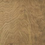 Fototapet Furnir Auriu II