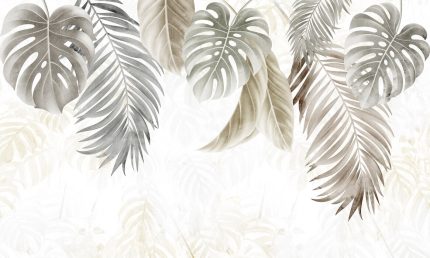 Fototapet Frunze agățate