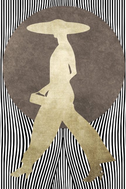 Fototapet La Madame Noir