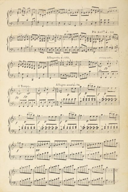 Fototapet Note muzicale partea 2