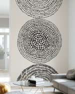 Fototapet Cercuri triple - imagine 2