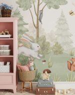 Fototapet Animale adorabile în pădure - imagine 5