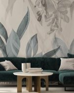 Fototapet Verdeata frunzoasa - Bej - imagine 3