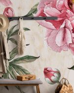 Fototapet Flori roz vintage - imagine 5