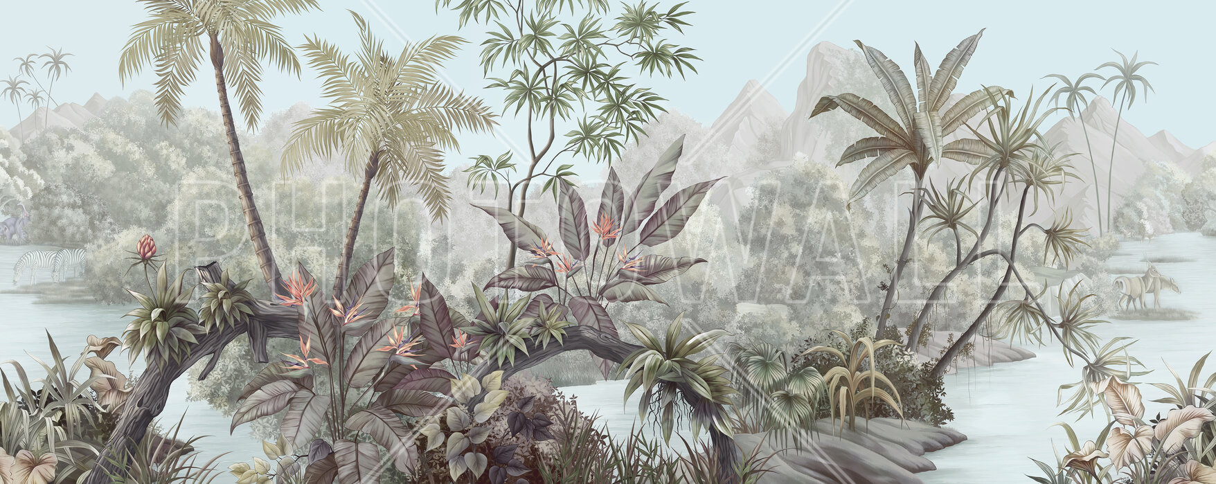 tangled-jungle-1 Fototapet Jungla incalcita - imagine 1