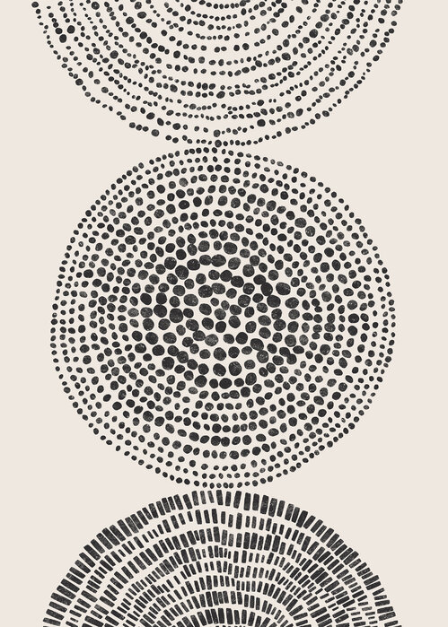 triple-circles Fototapet Cercuri triple - imagine 1