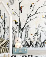 Fototapet Cărbune Tropica - imagine 3
