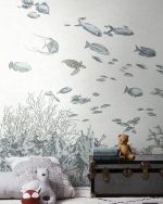 Fototapet Sub mare - Albastru - imagine 2