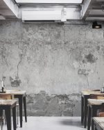 Fototapet Zid de piatră crăpată - Gri - imagine 3