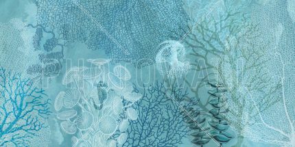 Fototapet Azzurra Albastru Apă de Mare