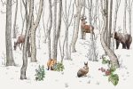 Fototapet Animalele Pădurii