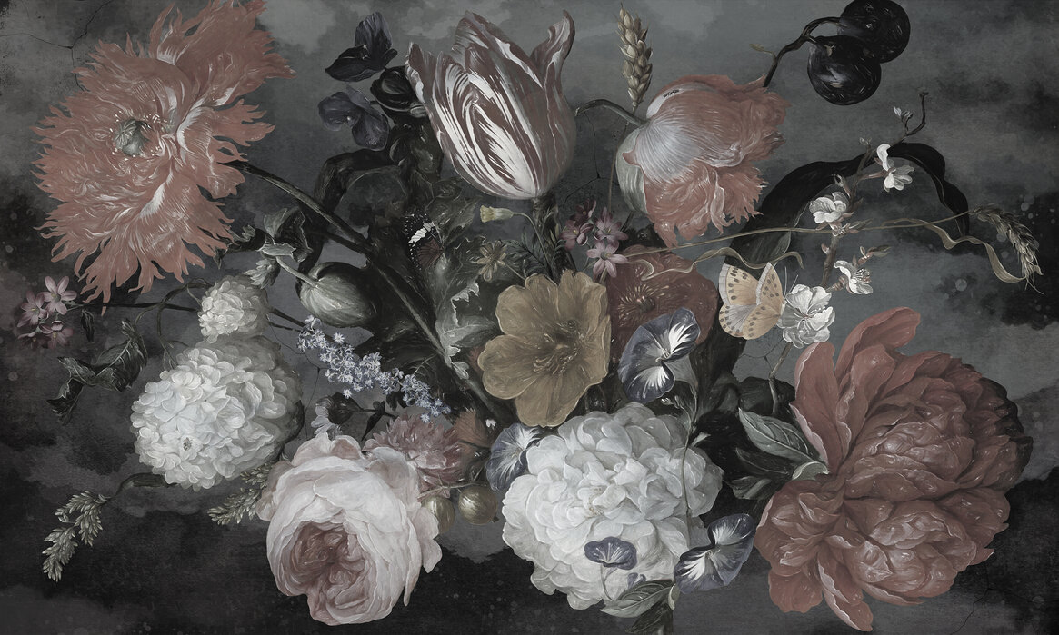 bohemian-floral Fototapet Floral Boem - imagine 1