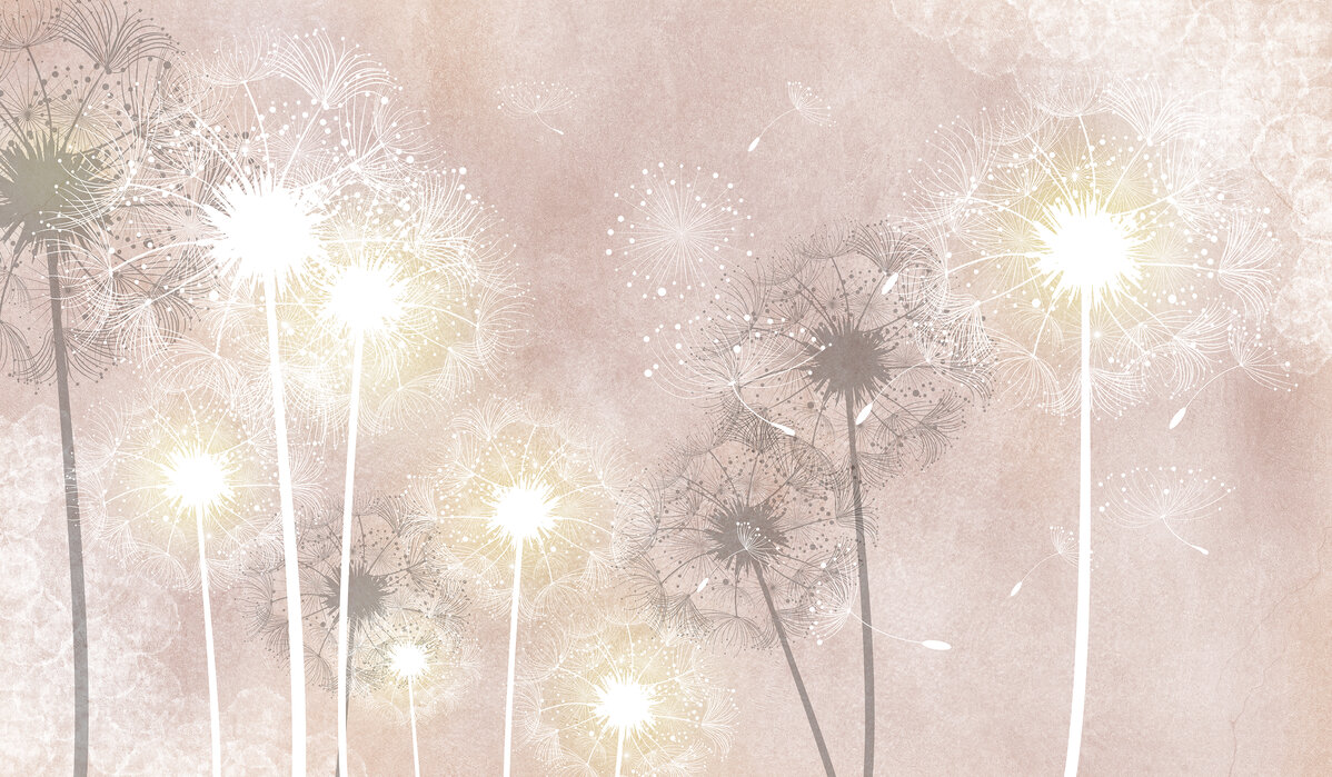 dandelion-sky-viii Fototapet Cer de păpădie VIII - imagine 1