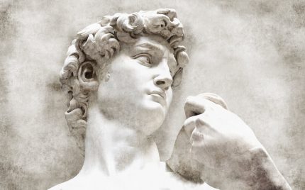 Fototapet Statuia lui David de Michelangelo