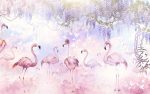 Fototapet Paradisul Flamingo