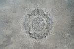 Fototapet Mandala pe beton