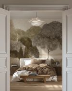 Fototapet Luncă Matinală - Verde - imagine 2