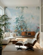 Fototapet Colaj Retro - Pop Tropical - imagine 2