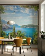 Fototapet Vedere spre golf de la fereastră - imagine 5