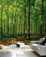 Fototapet Pădure de fagi verzi - imagine 2