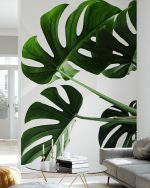 Fototapet Frunze de Monstera - imagine 3