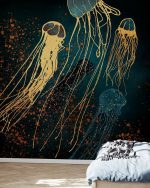 Fototapet Meduză Metalică II - imagine 2