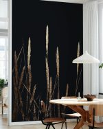 Fototapet Câmpuri aurii în întuneric - imagine 5