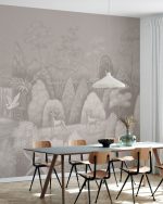 Fototapet Simfonie Nocturnă - Bej - imagine 2