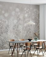 Fototapet Grădină Marină - Gri Perlat - imagine 3