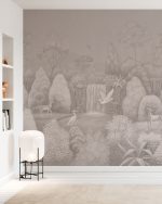 Fototapet Simfonie Nocturnă - Bej - imagine 3