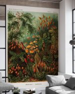 Fototapet Forme de artă cu mușchi Muscinae - Ernst Haeckel - imagine 4